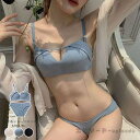 ブラジャー ショーツセット レディース レース 2点セット 美背 ブラ バッグクロス インナー おしゃれ(4)
