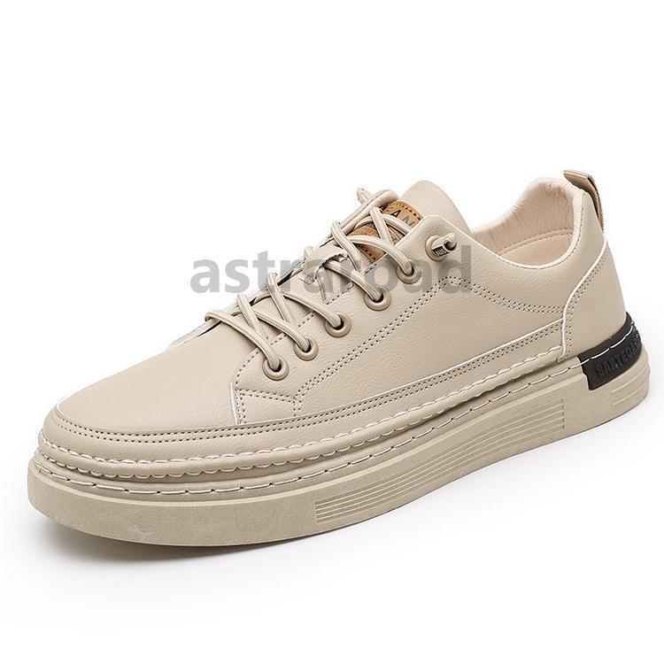 スニーカー メンズ 歩きやすい 履きやすい 靴 シューズ フェイクレザースニーカー おしゃれ