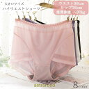 【スーパーセール限定】ボックスショーツ ボーイレッグ 単品 ハイウエスト 大きいサイズ 3XL メッシュ レディース 女性 婦人 インナー 下着 パンツ フルバック 透け感 夏