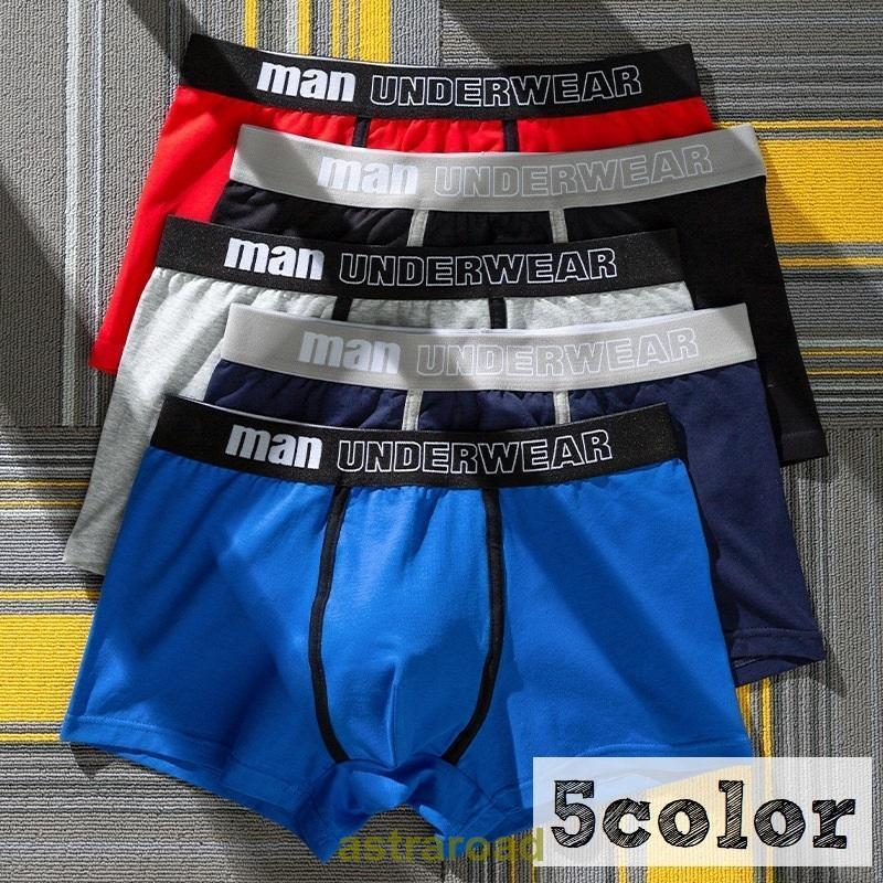 ボクサーパンツ ボックスショーツ メンズ 男性用 インナー 下着 ショーツ アンダーウェア 紳士用 ボクサーフ 無地 単色 ライン 文字入り ウ 夏
