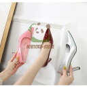 痛くない スムース調 ポインテッドトゥ チャンキーヒール パンプス 黒 太ヒール 脱げない レディース 大きいサイズ ポインテッドトゥ デザインヒール 靴