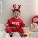 ベビー服 ロンパース クリスマス衣装 赤ちゃん 可愛い サンタ 裏ボア 暖かい 赤 幼児 男の子 女の子 コスチューム 帽子 キッズ 子供 クリスマスイブ パー...