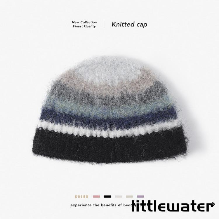 ニット帽 きれいめ 帽子 ワッチ キッズ レディース メンズ ワッチキャップ リゾート ボーダー 秋冬 防寒