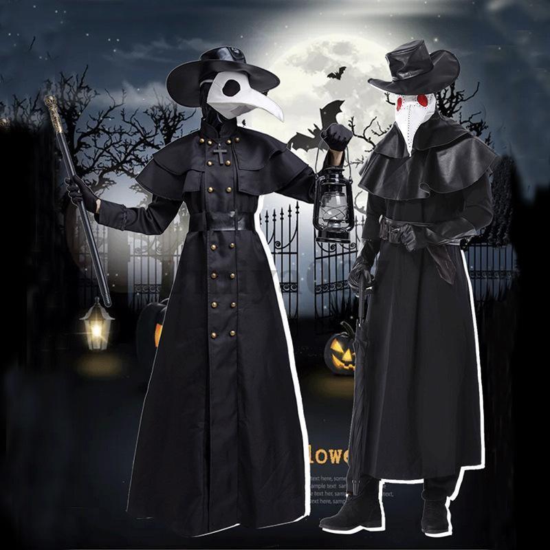 ハロウィン 衣装 大人用 男性用 コスプレ ペスト医師 くちばしの医者 コスチューム 衣装 メンズ グッズ..
