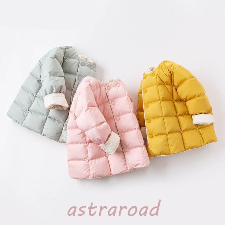 秋冬 コート キッズ コート ショート 子供 ジャケット ショート丈 コート アウター 中綿 軽量