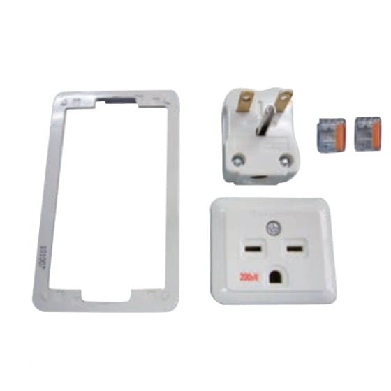 Rakuten - NSC(エヌ・エス・シー） DK2 電源キット200(200Vコンセント増設用 1口→2口) エアコン用部材 ドレンポンプ