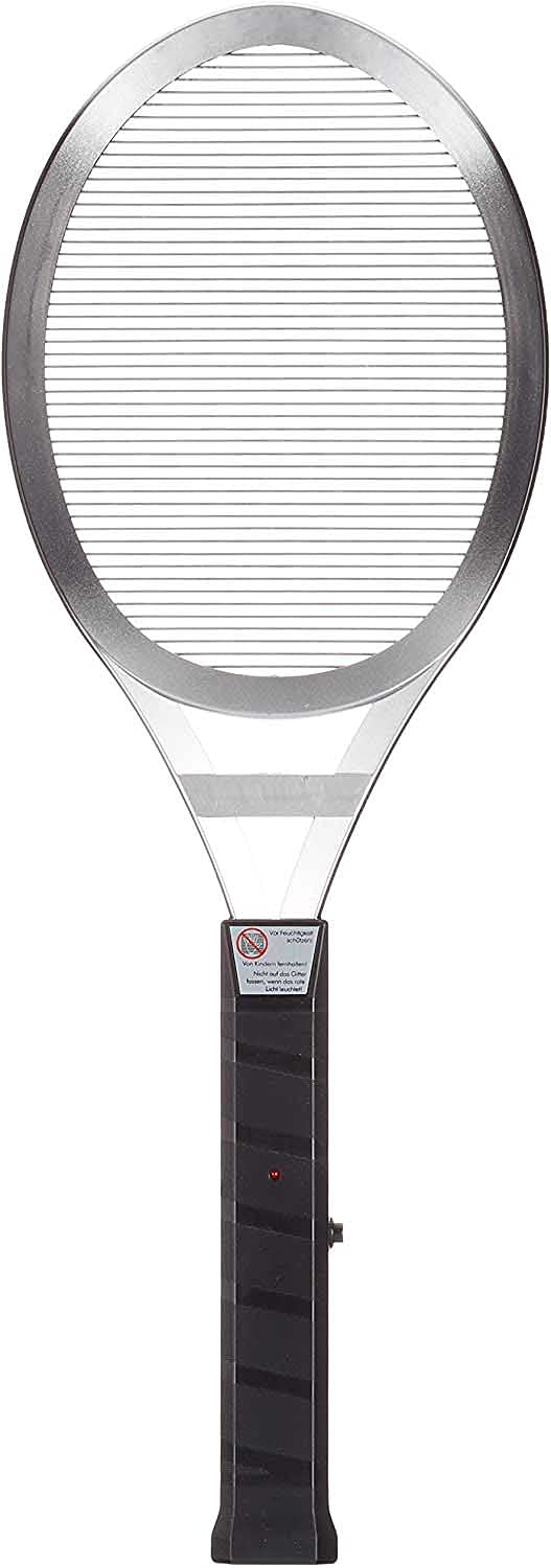 Insecticide Products - kolmon 電気蚊たたき 強力電圧 バグザッパー 害虫駆除 殺虫器 スズメバチ ハエたたき 屋内 キャンプ キッチン 寝室 シルバー