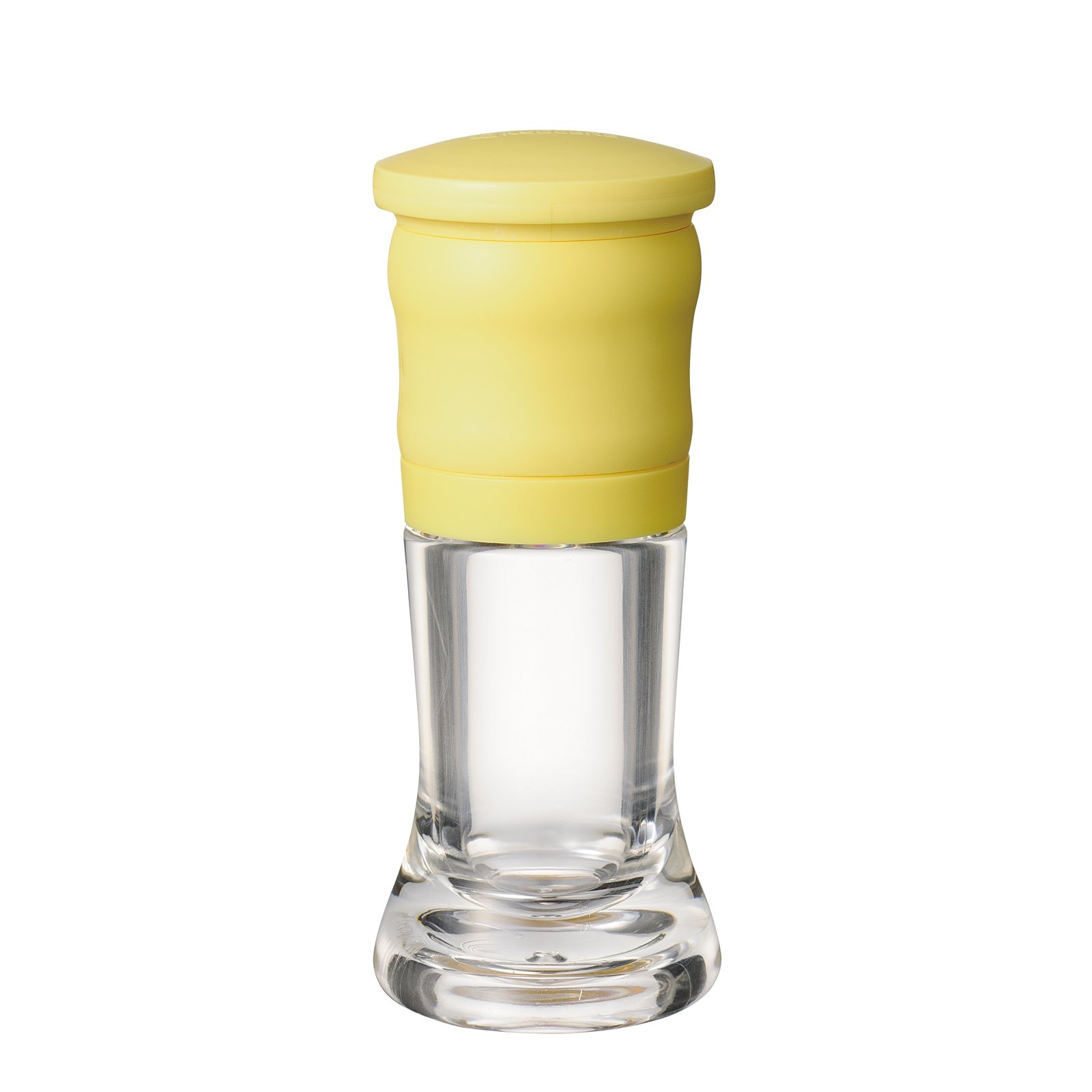 セラミックミル ゴマ専用 40ml 調味料入れ 粗さ調節機能付き 分解洗浄可能 キッチンツール イエロー