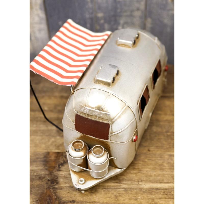 ビンテージ風 アメリカン ブリキ ミニチュアカー トレーラー 3