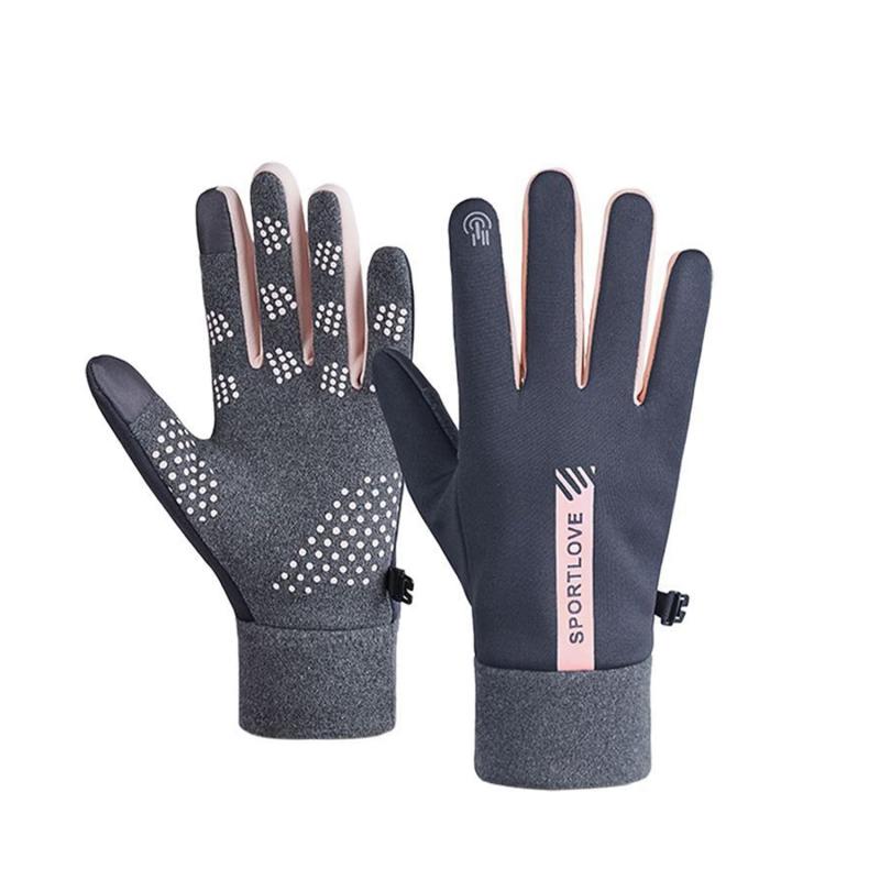 GRTUFOBA 手袋 レディース 防寒 スマホ対応 防水手ぶくろ 自転車 手袋 滑り止め 暖かい 裏起毛 自転車グローブ 冬用グローブ レディース ストレッチ スポーツ カジュアル ロードバイク クロス