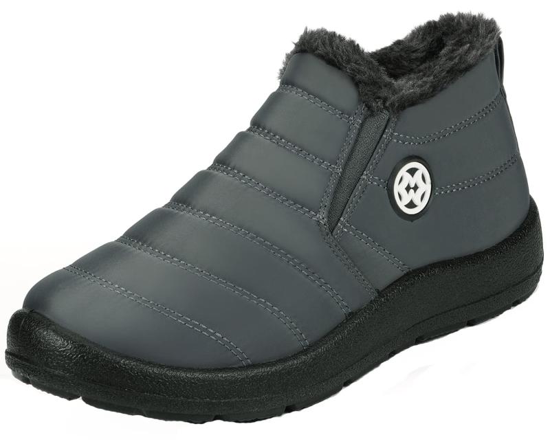 [ZUSERIS] スノーブーツ メンズ スノーシューズ レディース ムートンブーツ ブーツ ショート 防寒靴 冬靴 防水 防滑 暖かい 裏起毛 冬用 綿靴 雪靴