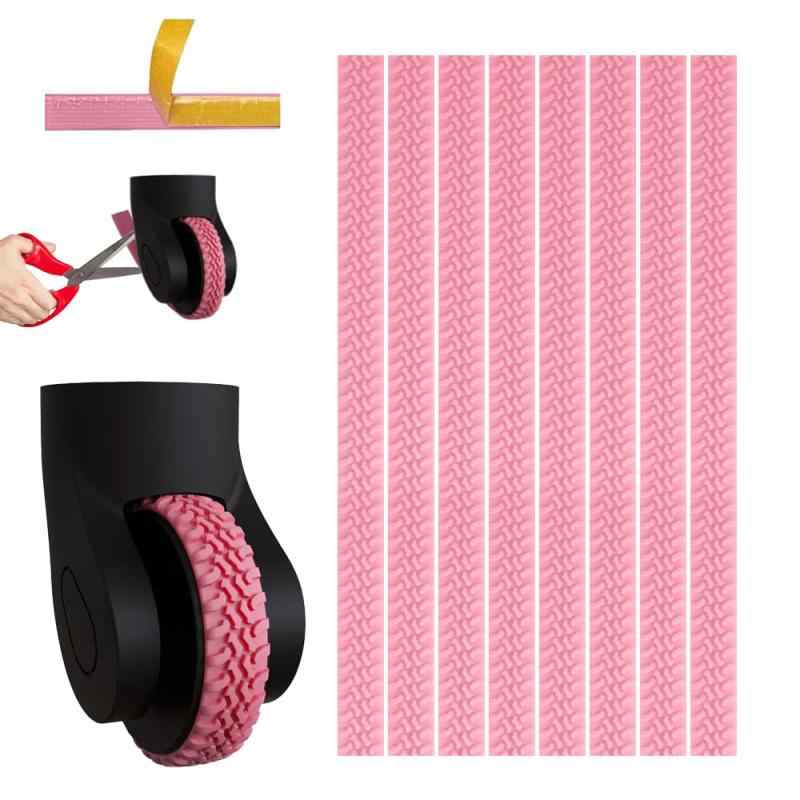 キャスターカバー 車輪カバー 荷物ホイール 8個セット キャリーバッグホイールカバー 荷物用ホイールカバー 車輪保護用 転がり防止 荷物保護 ホイールカバー 傷防止