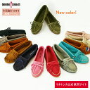 ≪20％OFF 11/26 01：59まで≫ 【ミネトンカ 公式】 【VERY12月号掲載商品】MINNETONKA ミネトンカ VERY掲載 モカシン 白 スエードモカシン キルティ スエード ローファー レディースシューズ KILTY 400 正規品