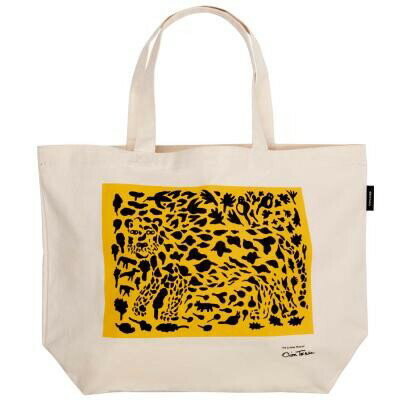 ★マラソン8/4-8/11ポイント5倍★イッタラ　OTC　キャンバストート　367284　チーター　イエロー　50x38cm　IITTALA