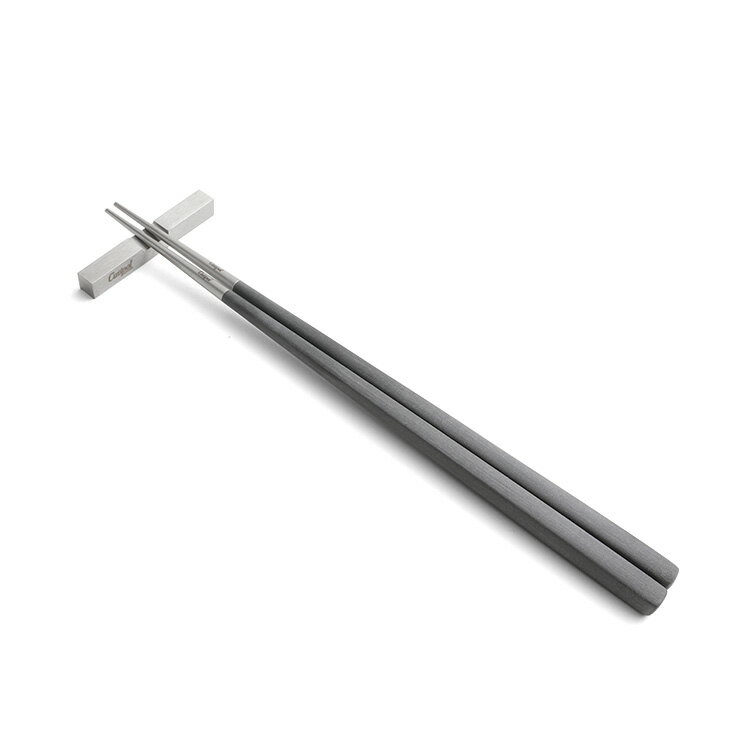 Rakuten - クチポール　cutipol　クーベ　KUBE　グレイ/シルバー　KU39GR　箸+箸置きセット