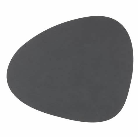 Rakuten - リンドディーエヌエー　981161　カーブプレイスマット　NUPO 　37x44cm 　アントラシート　LIND　DNA