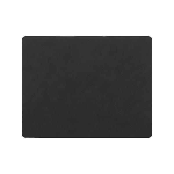 Rakuten - リンドディーエヌエー　981914　スクエアプレイスマット　NUPO　35x45cm　ブラック　LIND　DNA