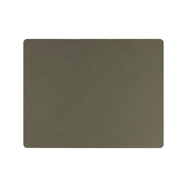 Rakuten - リンドディーエヌエー　982480　スクエアプレイスマット　NUPO　35x45cm　アーミーグリーン　LIND　DNA