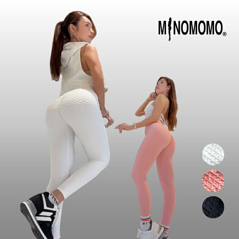 【10%OFF限定レビュークーポン】 minomomo print レギンス S M L 美尻 トレーニングウェア ヨガウェア ランニング ピラティス ヨガ スポーツ フィットネス ヒップアップ 美脚 レディース ボトムス おしゃれ パンツ 白 ピンク 黒 minomomo minorin みのりん P-21001のサムネイル