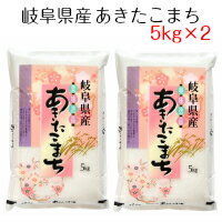 新米 令和元年産 岐阜県産 あきたこまち 10kg（5kg×2） 白米【精米】送料無...