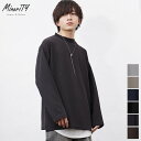 長袖tシャツ メンズ モックネック ロンt メンズ ドルマン tシャツ メンズ 長袖 tシャツ メンズ ドルマンスリーブ ロング丈 tシャツ オーバーサイズ tシャツ ビッグシルエットtシャツ ロングtシャツ ゆるtシャツ ビッグt 無地 梨地 韓国 ファッション 春服 春 minority