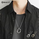ネックレス メンズ ロングネックレス ペンダント シルバー ゴールド ロング ネックレス チェーン ユニセックス 男女兼用 プレゼント 韓国 ファッション メンズファッション モード系 ストリート系 オールシーズン 春 夏 秋 冬 マイノリティ minority