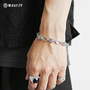 ブレスレット メンズ シルバー チェーン ブレスレット ペア アクセサリー かっこいい シンプル 腕輪 プレゼント ギフト 誕生日プレゼント 男女兼用 ユニセッ...