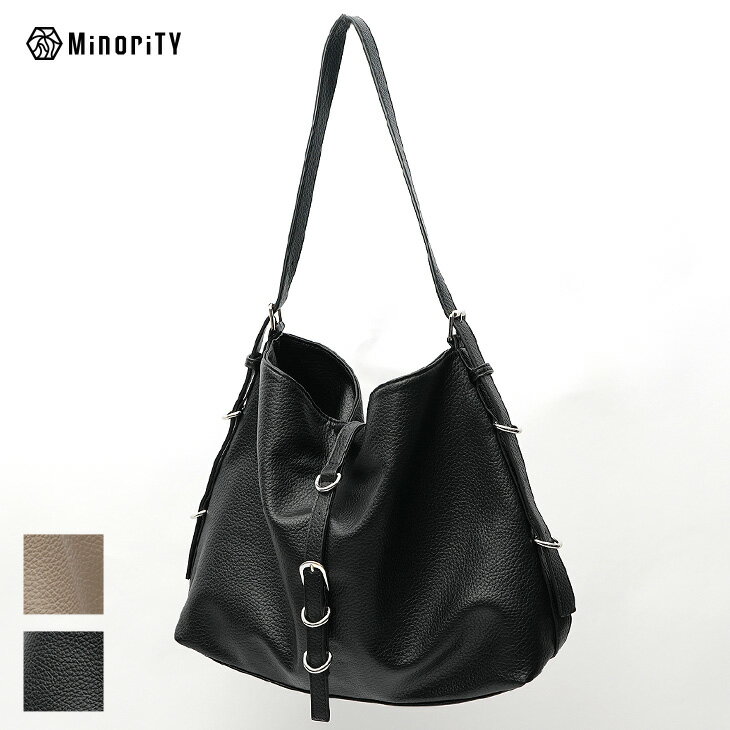 樂天商城 - ショルダーバッグ メンズ レザーバッグ メンズ PUレザー シンセティックレザー 斜めがけ かっこいい ショルダーポーチ バッグ ショルダー ユニセックス 肩掛けバッグ ブラック ベージュ 韓国 ファッション オールシーズン メンズファッション モード系 minority マイノリティ