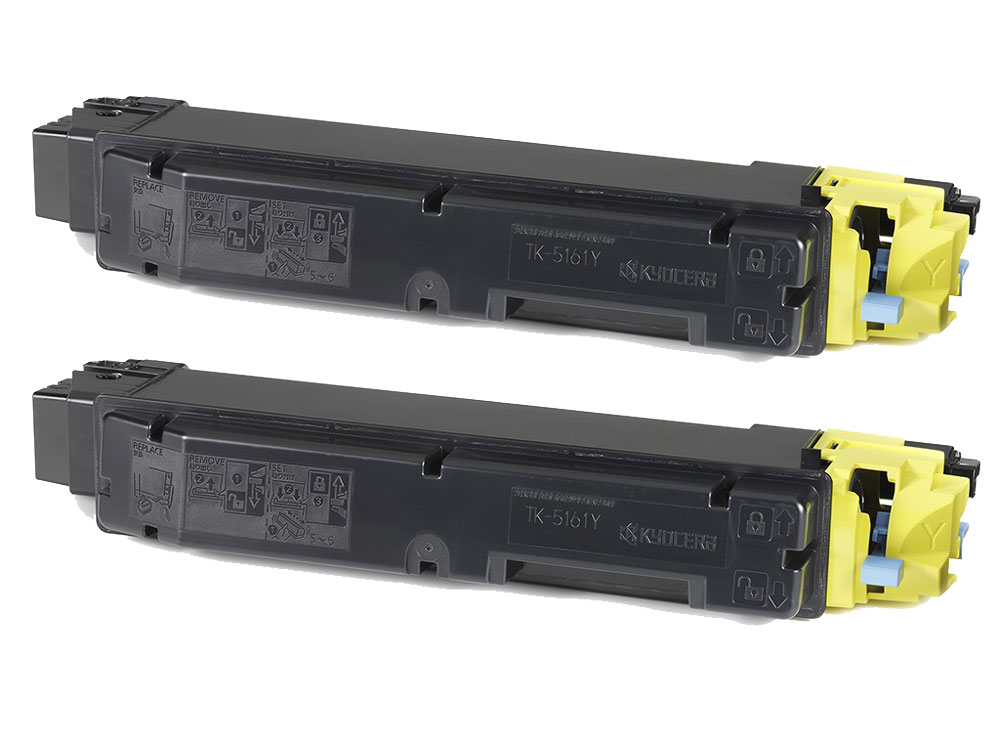 乐天商城 - TK-5161イエロー 2本セット純正新品(京セラ)(ECOSYS P7040cdn)