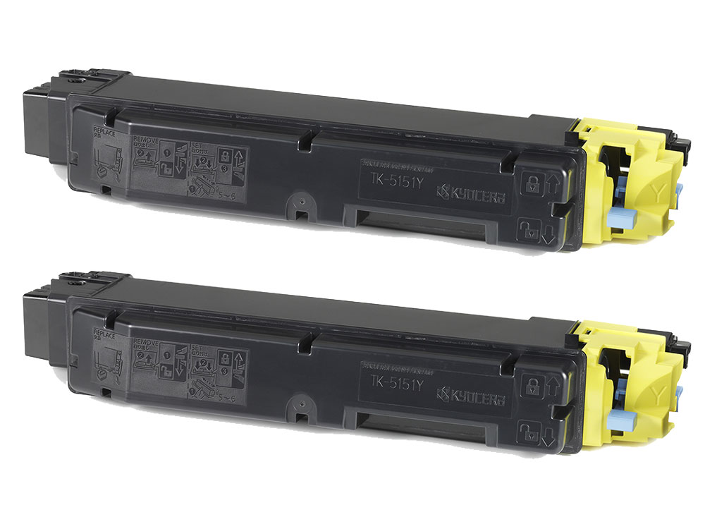 乐天商城 - TK-5151 トナー イエロー　2本セット純正新品(M6535cidn )(京セラ)【送料/代引き手数料無料】