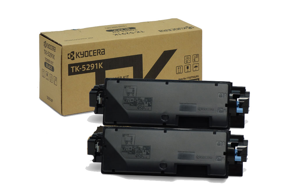 TK-5291K トナー ブラック 2本セット純正新品(ECOSYS P7240cdn)(京セラ)