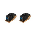 LPC3T31CV シアン 環境推進トナー 純正新品2本セット(エプソン)(LP-M8040、LP-M8040A、LP-M8040F)