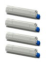 TNR-C3PK2,C2,M2,Y2大容量純正新品4色セット(沖データ)(MC862dn-T MC862dn)