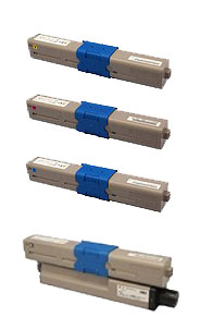 樂天商城 - TNR-C4JK1,C1,M1,Y1純正新品4色セット(沖データ)(C301dn)