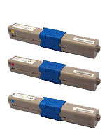 Oki Data - TNR-C4KC1,M1,Y1純正新品3色よりどりセット(沖データ)(C312dn C511dn C531dn)