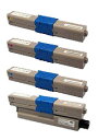 TNR-C4HK2,C2,M2,Y2純正新品大容量4色セット(C530dn C510dn)(沖データ)