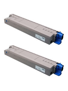 乐天商城 - 商品名：MIKASAリサイクルトナー参考型名：TC-C3BC1 シアン リサイクルトナー2本セット(沖データ)(C824dn／C835dnw／C835dnwt／C844dnw)
