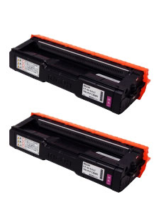 再利用品 - トナーカートリッジ P C300Hマゼンタ リサイクルトナー2本セット(リコー)(P C301／P C301SF)