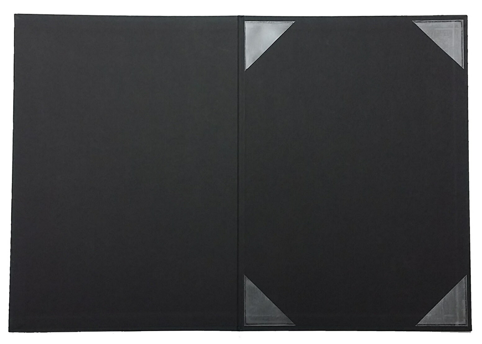 証書ファイル 賞状ファイル 賞状入れ 黒 （布柄） A4 用 9542-01