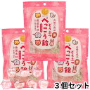 野州たかむら どうぶつべっこう飴 さくら 65g 3袋セット 個包装 キャンディ アメ 桜 べっこう飴 国産 無添加 動物 アニマル かわいい あめ 送料無料