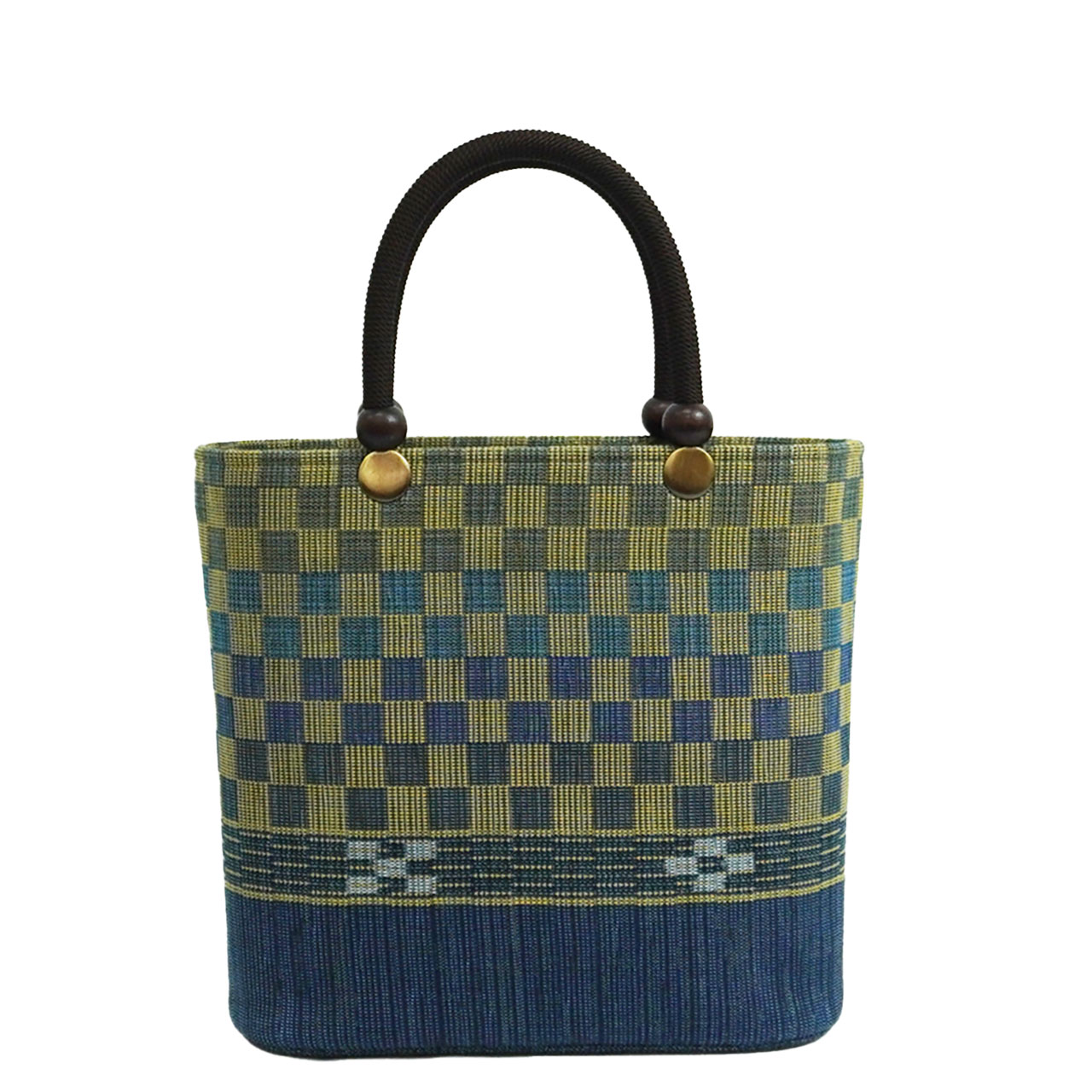 プレミアムヒチガーラ 木玉付トートバッグ [MINSAH]【送料無料】