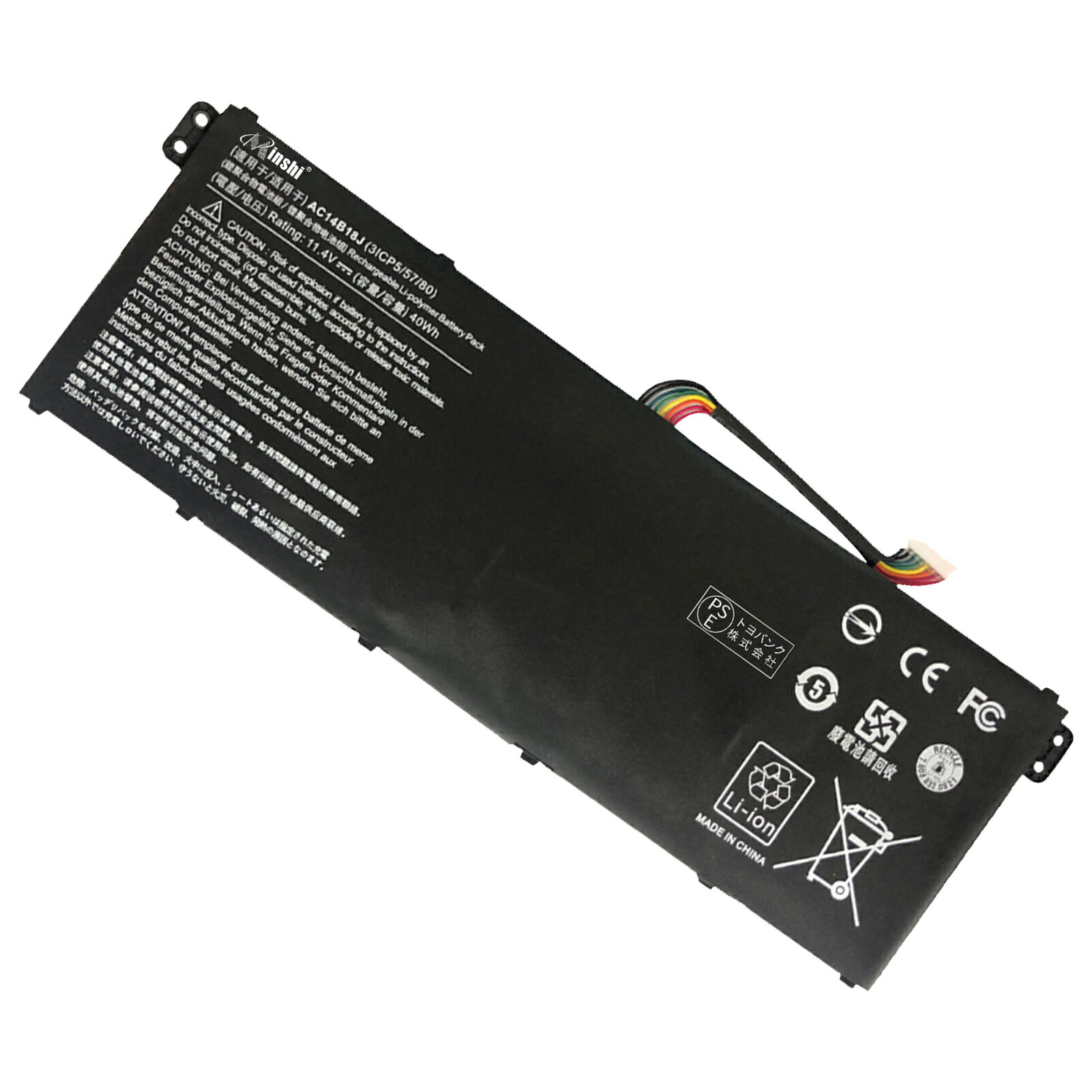 minshi 新品 ACER Aspire V3-111P 互換バッ