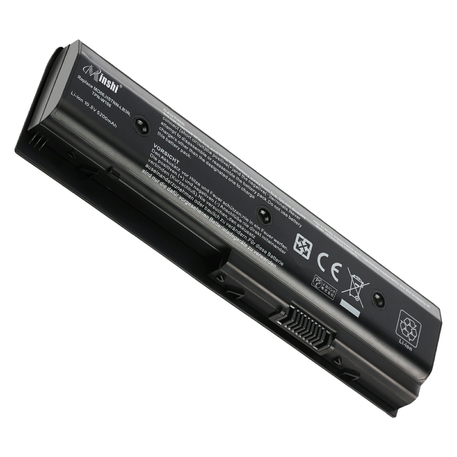 minshi 新品 HP エイチピー Envy DV7-7200 互換バッテリー 対応 高品質交換用電池パック PSE認証 1年間保証 5200mAh