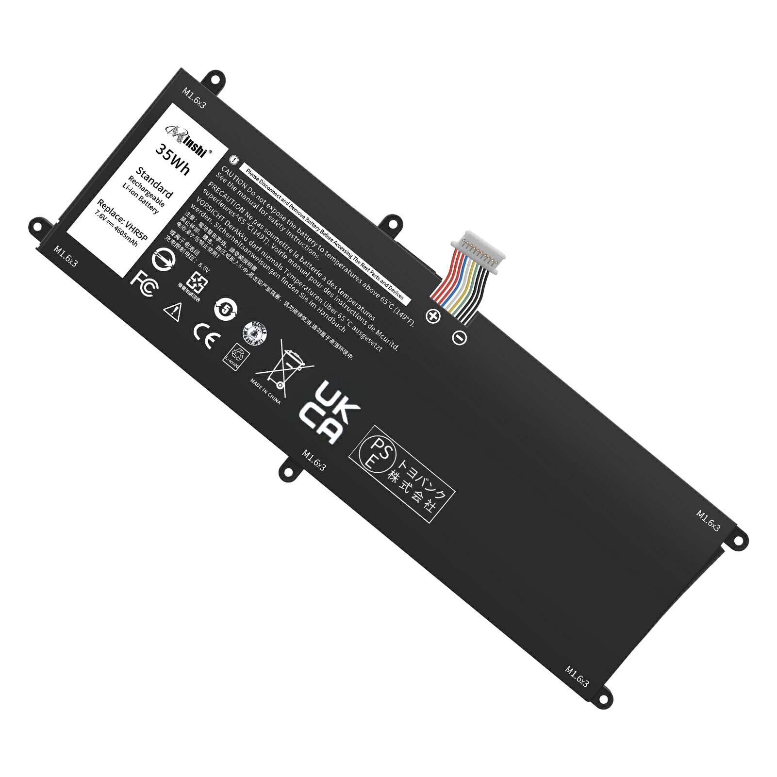 minshi Vi DELL Latitude 5175 ݊obe[ Ή ipdrpbN PSEF 1Nԕۏ 4605mAh