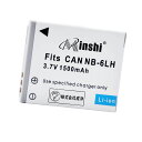 minshi 新品 Canon ELPH 500 HS 互換バッテリー 1500mAh XAB 高品質交換用リチャージブル カメラバッテリー リチウムイオンバッテリー デジタルカメラ デジカメ 充電池 PSE認証 1年間保証 予備バッテリー