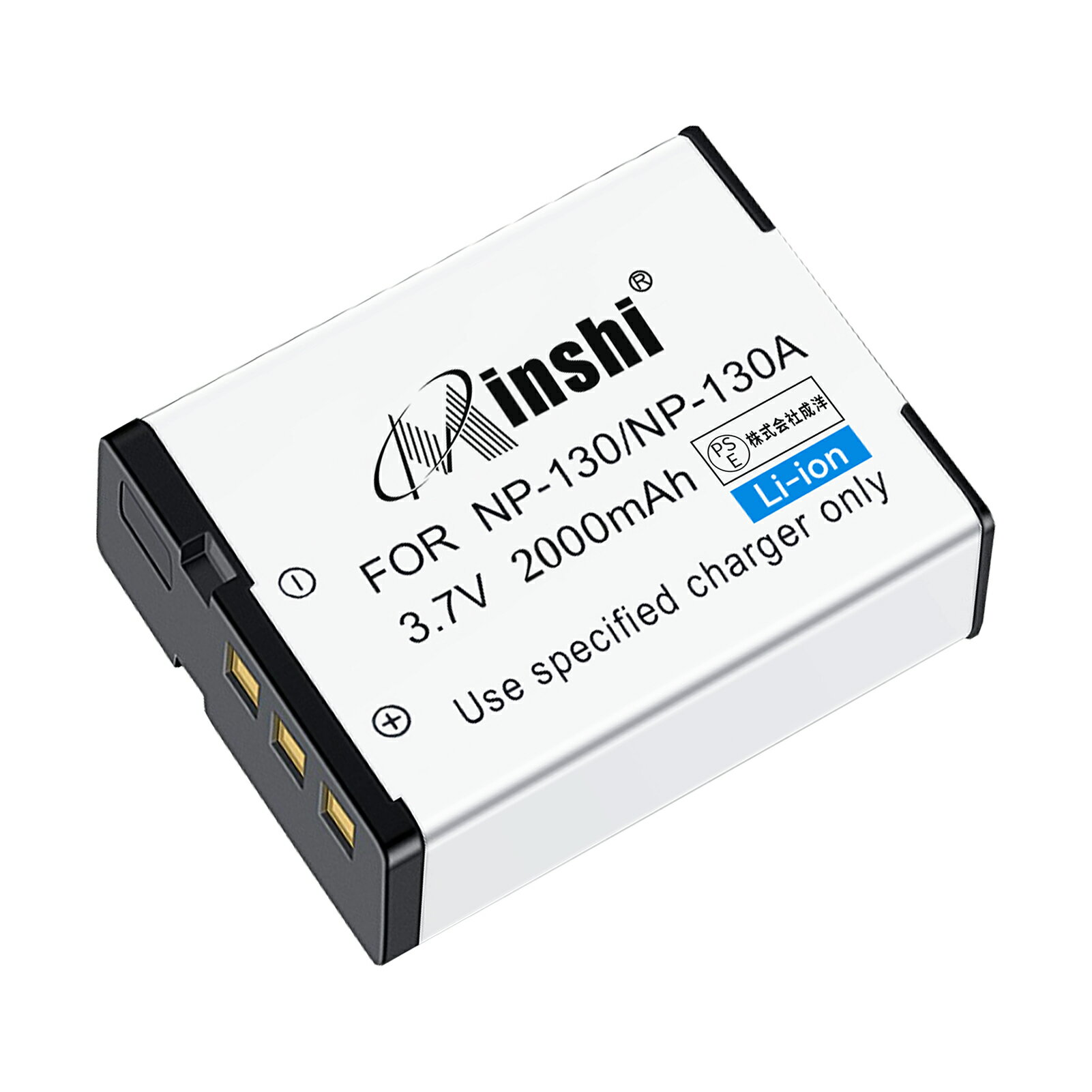 minshi 新品 Casio EX-ZR300 互換バッテリー 2000mAh XAB 高品質交換用リチャージブル カメラバッテリー リチウムイオンバッテリー デジタルカメラ デジカメ 充電池 PSE認証 1年間保証 予備バッテリー