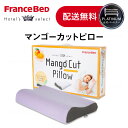 【ポイント10倍 9/4 20:00~スーパーSALE】フランスベッド アウトレット まくら マンゴーカットピロー 安定 姿勢 通気性 洗える ラベンダー 正規品【通販限定・在庫限り】