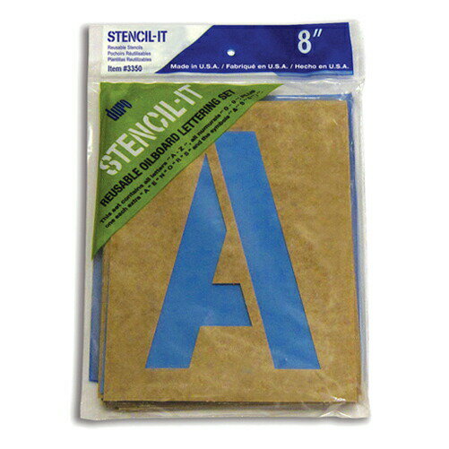 OIL Paper STENCILS オイルペーパ ステンシル シート 8inch Duro製 73211