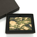 【ラッピング無料】 木製カードケース ギフトボックス入り 迷彩 メイプル 名刺入れ プレゼント ギフトABM1902-04