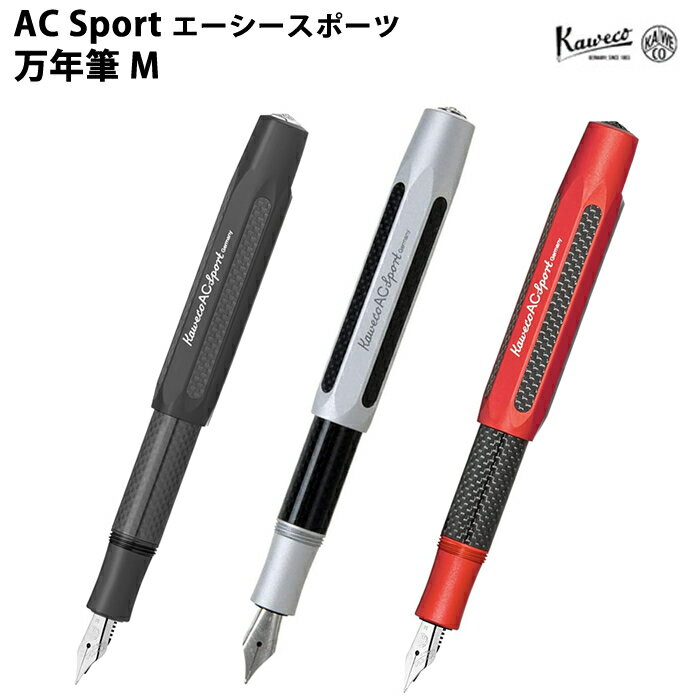 【ラッピング無料】 カヴェコ KAWECO エーシースポーツ 万年筆 M ACFP